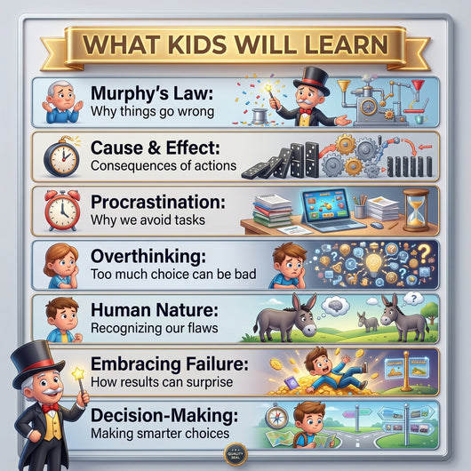 Murphy’s Law Life Principles For Children - Build Your Child's Ultimate Brain